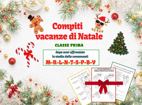 COMPITI per le VACANZE DI NATALE