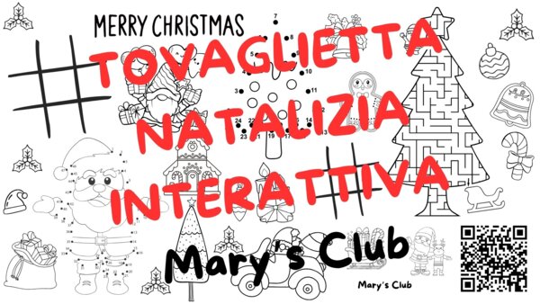 Natale Tovaglietta Natalizia Interattiva