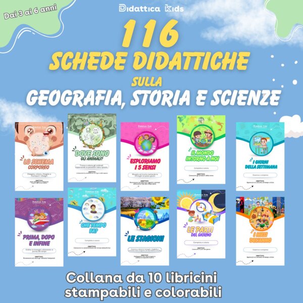 Alla scoperta di geografia, storia e scienze: esplorare e comprendere l'ambiente che ci circonda!