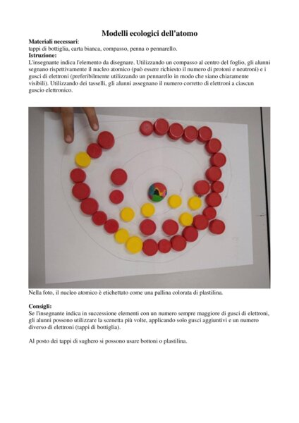 Modelli ecologici dell'atomo