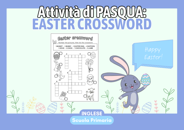 Cruciverba Pasquale (Inglese - Scuola Primaria)