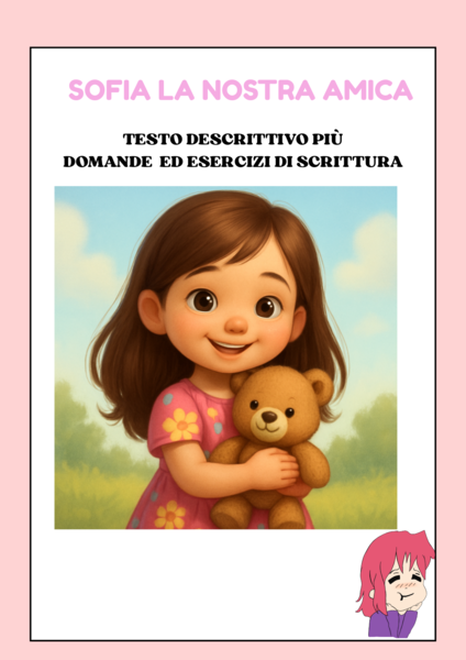 Testo descrittivo Sofia la nostra amica