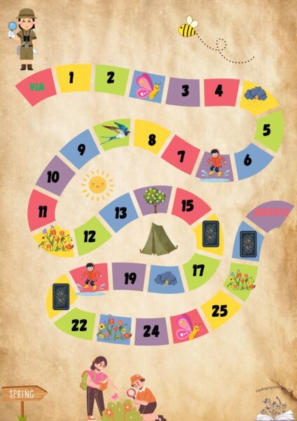 Il gioco dell'oca della Primavera