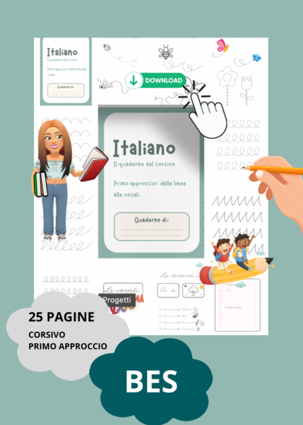 Italiano: Il Quaderno del Corsivo