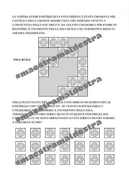 Il pavimento geometrico della fata