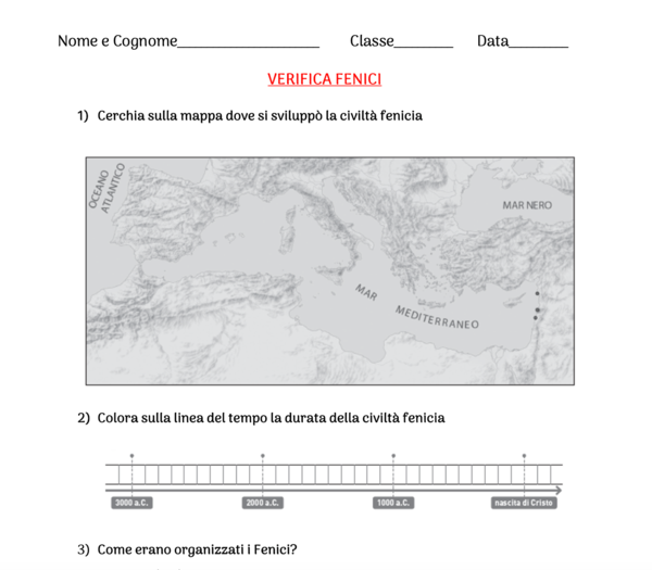 VERIFICA FENICI CL.4^