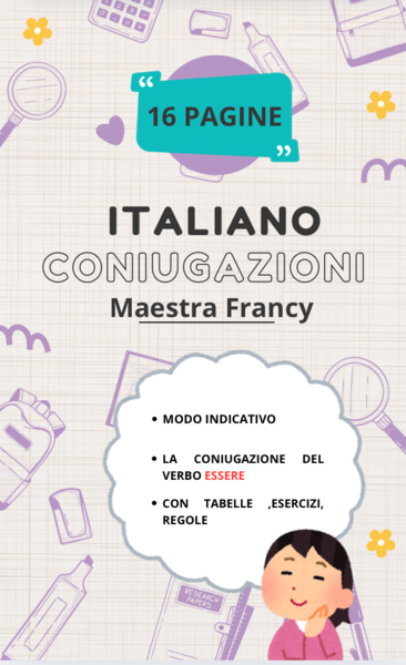 CONIUGAZIONE MODO INDICATIVO- VERBO ESSERE