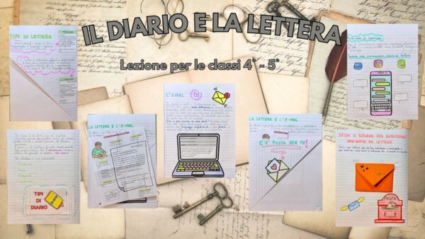 IL DIARIO E LA LETTERA - Lezione Italiano classi 4° e 5°