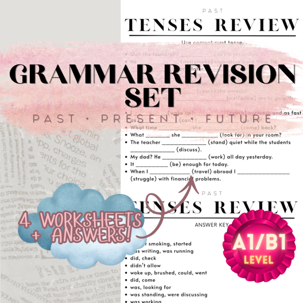 TENSES REVIEW – tempi  Present, Past & Future + MIX