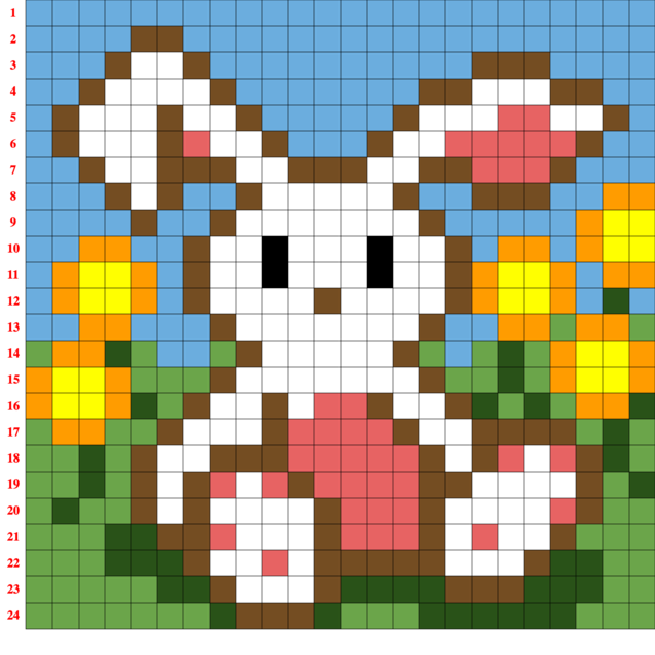 Pixel Art - La Pasqua