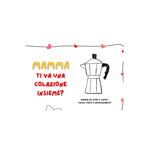 TOVAGLIETTA COLAZIONE MAMMA