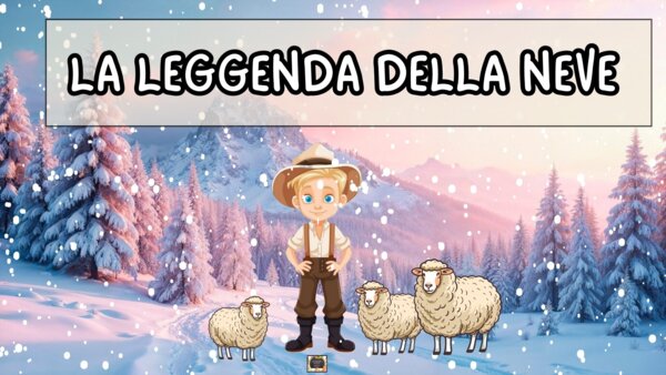 ❄️❄️LA LEGGENDA DELLA NEVE❄️❄️ - Storie d'inverno - Lettura animata per bambini