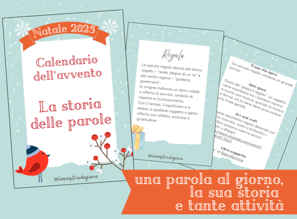 Calendario dell'avvento: parole e giochi 🎄