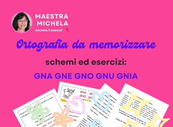 Ortografia: gna gne gno gnu gnia