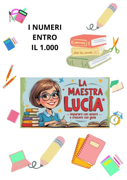 I NUMERI ENTRO IL 1000