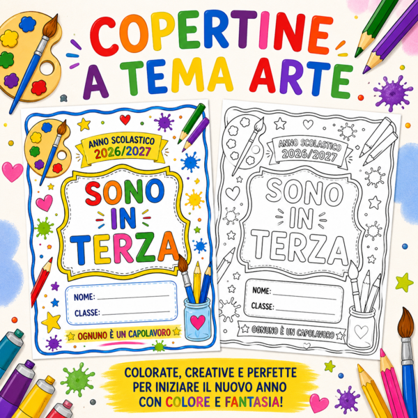 COPERTINE A TEMA ARTE: SONO IN TERZA