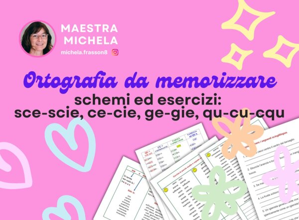 ORTOGRAFIA DA MEMORIZZARE