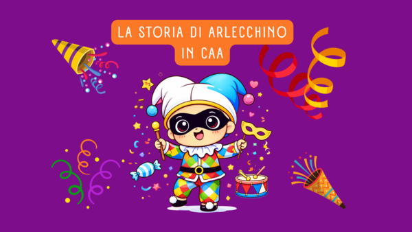 La storia del vestito di Arlecchino con la CAA