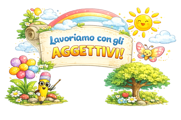 Gli aggettivi qualificativi – Percorso completo cl 2^ 3^
