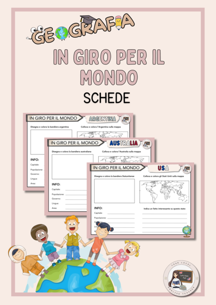 IN GIRO PER IL MONDO | SCHEDE DI GEOGRAFIA
