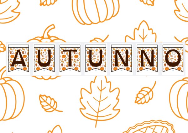 STRISCIONE "AUTUNNO"