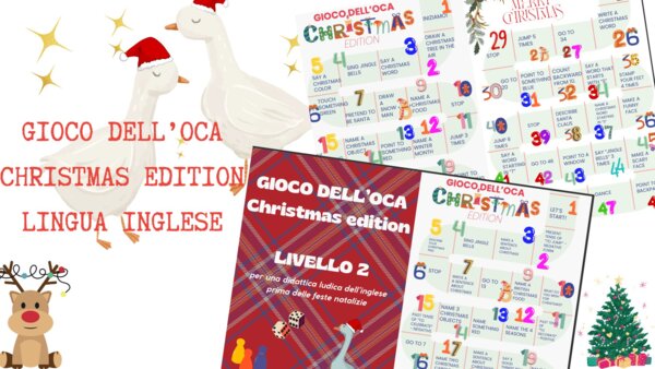 Gioco dell'oca educativo_Christmas edition_2 livelli di gioco
