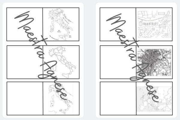 Lapbook sulle carte geografiche