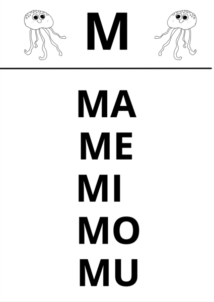Sillabe M F T L