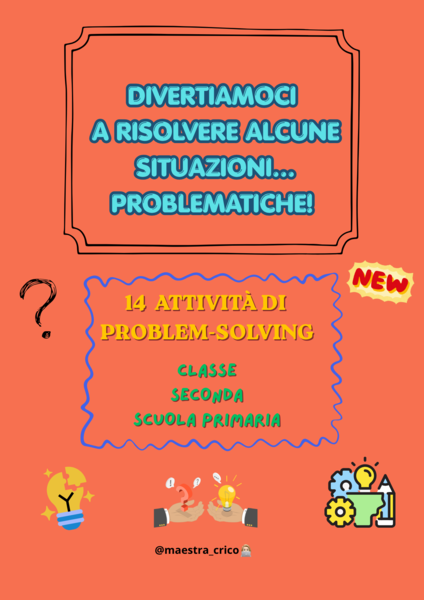 DIVERTIAMOCI A RISOLVERE ALCUNE SITUAZIONI...PROBLEMATICHE