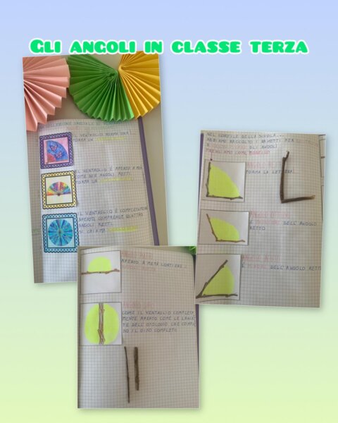 GLI ANGOLI IN CLASSE TERZA