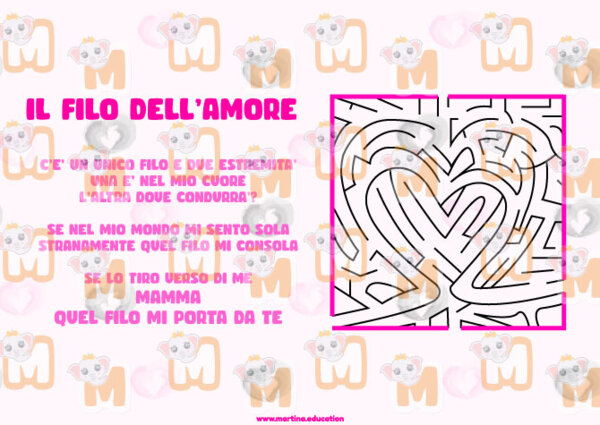 Il filo dell'amore - Festa della mamma