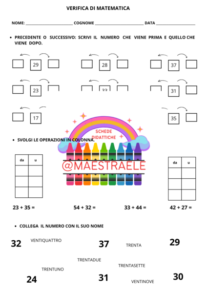 Verifica di Matematica