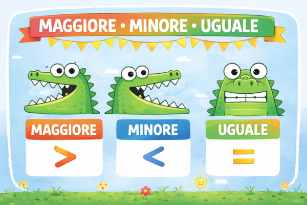 Il maggiore il minore e l’uguale