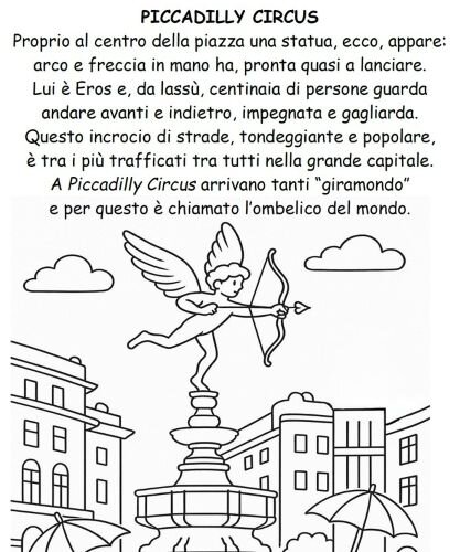 PICCADILLY CIRCUS, FILASTROCCA