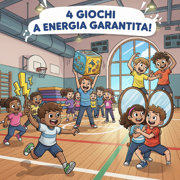 4 Giochi Salva-Lezione per l'Ora di Motoria