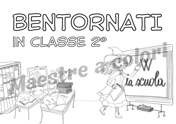 Poster di Bentornato ACCOGLIENZA classe seconda