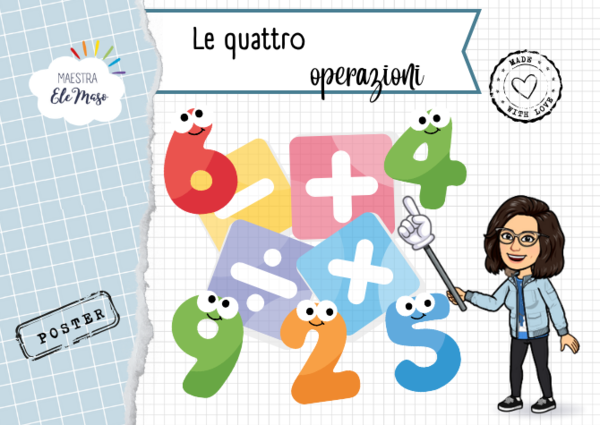Parole chiave quattro operazioni