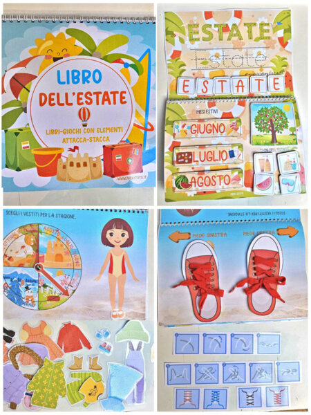 🌴 Libro di Attività – Estate