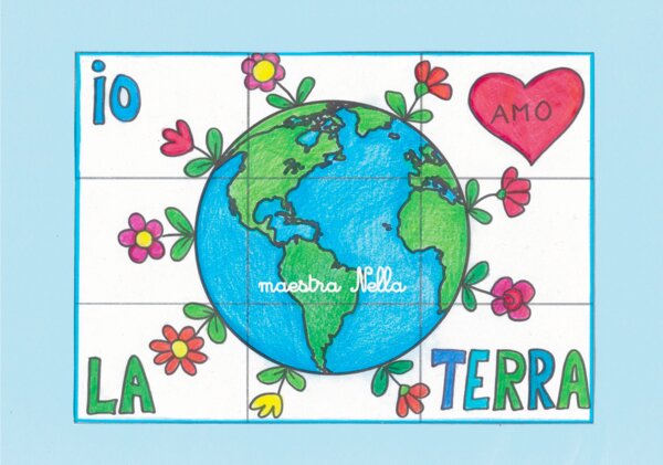 Giornata della Terra: io amo la Terra. Mini poster