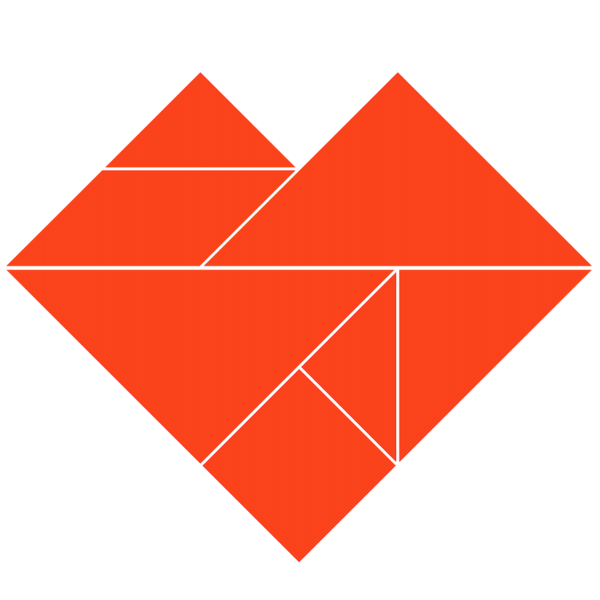 Cuore Tangram