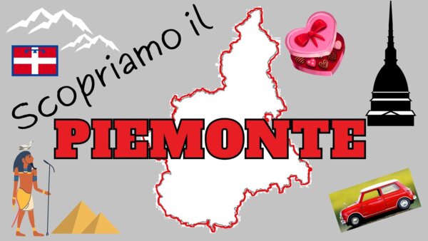 IL PIEMONTE - video lezione -