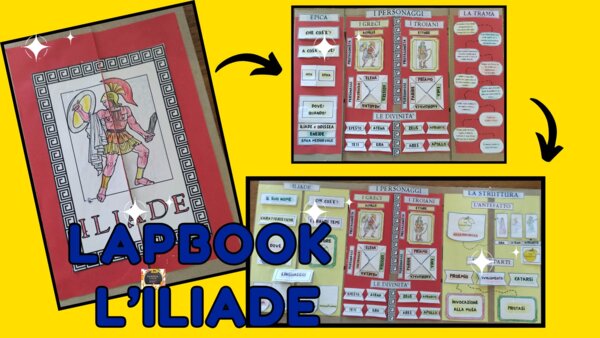 LAPBOOK L'ILIADE - Epica -