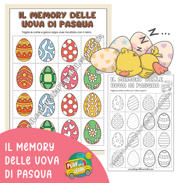 IL MEMORY DELLE UOVA DI PASQUA