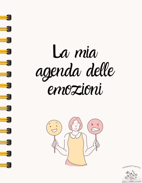 Agenda delle emozioni- percorso di consapevolezza emotiva