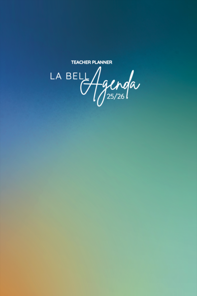 La BellAgenda 2025/2026 - Teacher Planner (Blu)