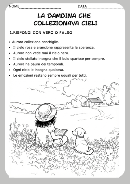 Laboratorio di lettura: Schede didattiche gratuite e attività sul libro