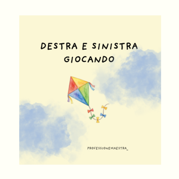 Attività destra e sinistra. Imparare divertendosi.