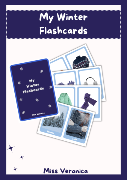 My winter flashcards