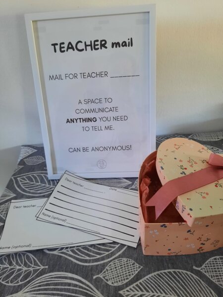 Teacher Mail - Classroom Communication Box