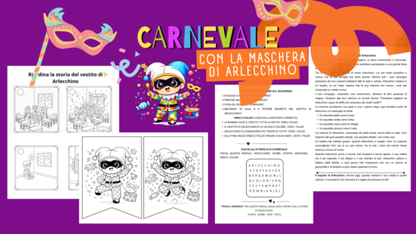 Carnevale: la storia del vestito di Arlecchino